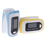 Finger Pulse Clip Oximeter Heart Rate Blood Oxygen Saturat Yellow