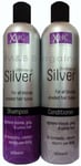 XHC Shimmer of Silver Shampoo + Conditioner Set 400ml Purple Toning Blonde Hair
