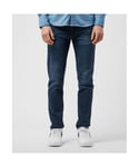 Levi's Mens Levis 512 Slim Taper Jeans in Denim - Blue Cotton - Size 36 Regular