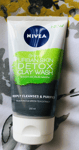 Nivea Men 3 in 1 Urban Skin Detox Clay Wash Scrub Mask Deeply Cleanses Purifies