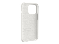 [U] Protective Case for iPhone 13 Pro 5G [6.1-inch] - DOT Marshmallow - Baksidedeksel for mobiltelefon - MagSafe-samsvar - væskesilikon - marshmallow - for Apple iPhone 13 Pro
