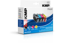 KMP H62V - 4 pakker - sort, gul, cyan, magenta - kompatibel - blækpatron (alternativ til: HP 364XL)