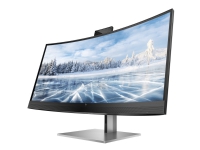 HP Z34c G3 - LED-skärm - böjd - 34 - 3440 x 1440 WQHD @ 60 Hz - IPS - 350 cd/m² - 1000:1 - 6 ms - HDMI, DisplayPort, USB-C - högtalare - svart, silver - för Elite 600 G9