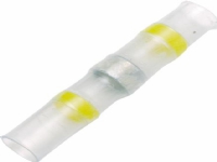 Lödhylsa krympbar gul ringØ6,0mm innerdiameter