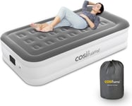 Cosi Home®  Single Air Bed Inflatable Mattress Built-In Pump Pillow Storage Bag