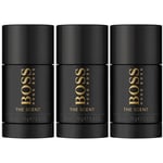 3-pack Hugo Boss The Scent Deostick 75ml