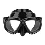 OhhGo Diving Mask Anti-Fog Tempered Glass Snorkeling Mask Anti-Leak Swimming Goggles Mask Wide View Scuba Diving Mask Snorkel Goggles for Adults