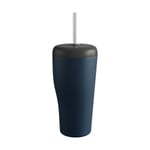 Georg Jensen Sky termoskopp med sugrör 40 cl Blå
