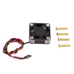 RC-motorkylfläkt 40x40mm Modellbil Kylare Kylfläns Verktyg 28000RPM Hög Hastighet för F540 550 3650 3660Silver