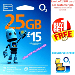 2024 New O2 Sim Card Pay As You Go Mobile phones sim,3in1,Micro,Nano,WiFi Data