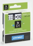 Dymo Labelmanager 280 Series Dymo D1 Tape Sort på Hvit 9mm (7m) S0720680 40913 (Kan sendes i brev) 50304810
