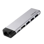 MINIX Aluminum USB-C multiport Hub-Gigabit Ethernet, 4K HDMI,USB 3.0 * 3,SD/Micro SD Reader, USB-C-PD, Compatible with Apple MacBook Air and Macbook Pro. (Space Gray) Sold Directly by MINIX.