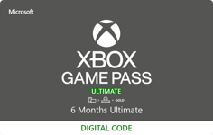 Xbox Game Pass Ultimate 6 Månaders