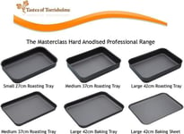 Master Class Professional Non Stick Hard Anodised 42cm Baking Sheet Tray