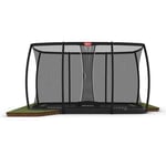 BERG Flatground ULTIM Champion Grå 500x300 Rektangulär Airflow PRO+ Safety Net DLX XL