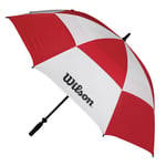 Wilson Paraply Hvit/Rød 62"