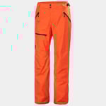 Helly Hansen Herr Sogn Cargobyxor Med Isolering Röd S
