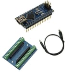 Arduino Nano Kompatibelt Med Shield - Kit