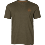 Saker T-shirt Pine Green Melange L