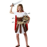 Kostume Gladiator Pige 5-6 år