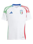 adidas Junior Italy Away Replica Shirt -white, White, Size 7-8 Years
