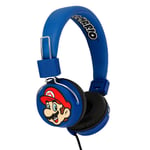 Super Mario Headphones Tween, On-Ear, 100dB - Mario & Luigi