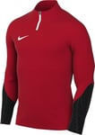 NIKE Men's M Nk Df Strk23 Dril Top Long Sleeve, University Red/Black/Anthracite/White, XL