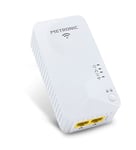 Prise CPL Wi-FI 600 MB/s avec 2 Ports Fast Ethernet 100 MB/s - Blanc - Metronic 495468