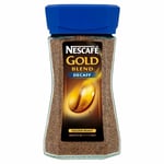 Nescafe Gold Blend Decaffinated Instant Coffee - 100g - Pack of 2 (100g x 2)