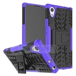 Sony Xperia XA1 Heavy Duty Case Purple
