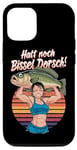 Coque pour iPhone 13 Pro Lustiges Halt Noch Bissel Dorsch Fitness Workout Motiv