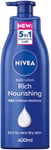 NIVEA Rich Nourishing Body Lotion, 48h Deep Moisture for Dry Skin - (400ml)