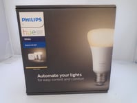 Philips Hue White Personal Wireless Lighting LED Starter Kit 2 x 9.5 W E27 (418)