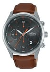 Seiko Klockarmband PM3103X1.VD57-X1150 Läder Brun 22mm