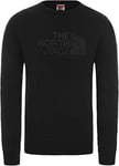THE NORTH FACE M Drew Peak Crew LHT TNF Black Sweatshirt Homme TNF Black FR : S (Taille Fabricant : S)