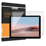 [2 Pack] MEGOO Screen Protector for Surface Go 3/2 10.5 inch (2021/2020 Release), Premium Tempered Glass,Scratch Resist, No Bubbles, HD Clear, 9H Hardness Screen Protector