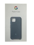 Genuine Google Pixel 4 Case Cover Fabric Blue-ish GA01283