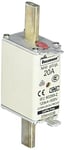 Eaton 20NHG0B Fuse Link, Low Voltage, 20Â A, 500Â V AC/NH0, GL/GG IEC Estate Identification Detector Voltage Grab Tab UK