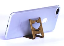 Small iPhone, Smartphone Holder GOLD iClip Folding Travel Desk Stand /Rest