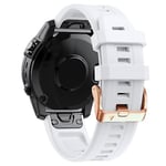 För Garmin Fenix 6s 20mm watch White