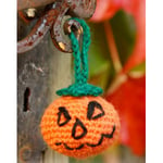 Jack by DROPS Design - Halloween Gresskar Hekleoppskrift 5cm - Jack by Drops Design
