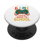 Back to School Funny Game Over Teacher Student Controller PopSockets Swappable PopGrip