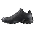 Salomon Speedcross Chaussures de trail pour femme, Accroche, Stabilité, Fit, Noir, Taille 41 1/3 EU
