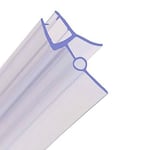 Duschlister för badrum, duschskärm, dörrtätning, passar 8 mm glas