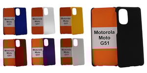 Hardcase Motorola Moto G51 (Svart)