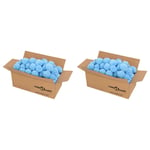 Antibakteriella filterbollar blå 1400 g polyeten