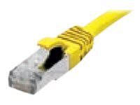 Exertis - Patch-Kabel - Rj-45 (Hane) Till Rj-45 (Hane) - 1 M - F/Utp (Sctp) - Cat 6 - Halogenfri, Formpressad, Hakfri - Gul