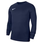 Nike Homme Df Park Vii Chemise manches longues, Bleu (Midnight Navy/White), XL EU