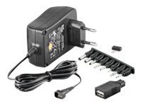goobay - Nätadapter - AC/USB - AC 100-240 V