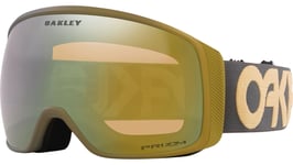 Ski goggles Oakley Flight Tracker L B1B Curry Prizm Sage Gold OO7104-73